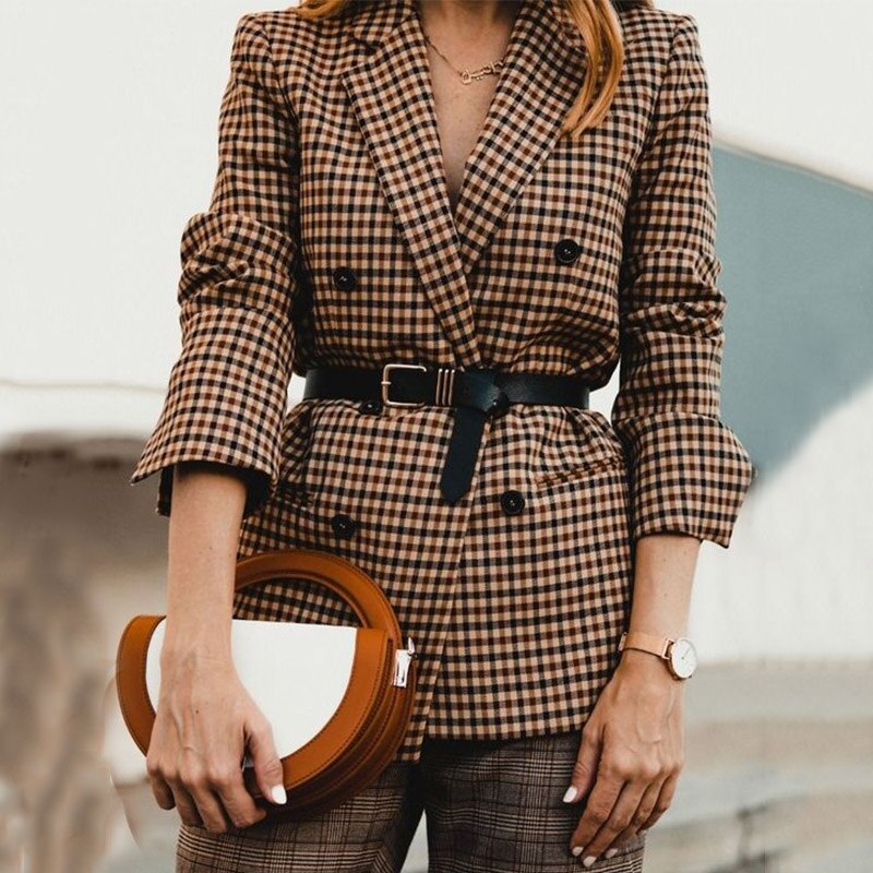 The Charlotte Plaid Blazer