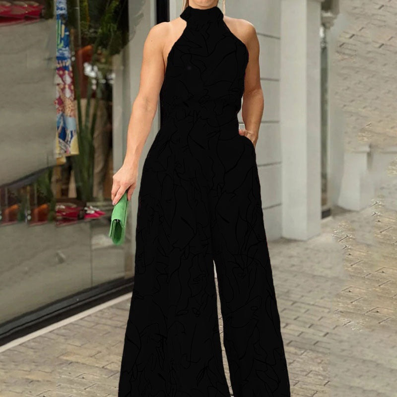 The Sofia Belted Wide-Leg Jumpsuit