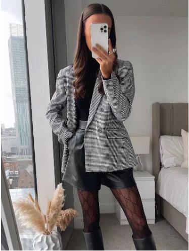 The Victoria Plaid Blazer