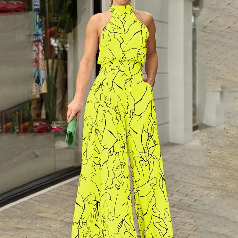 The Sofia Belted Wide-Leg Jumpsuit