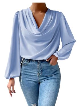 The Grace Draped Blouse