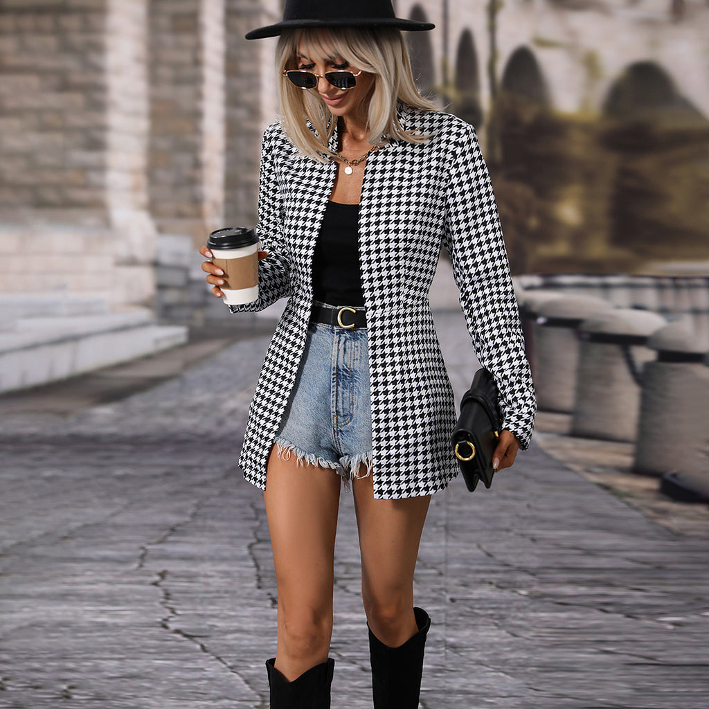 The Kensington Houndstooth Blazer