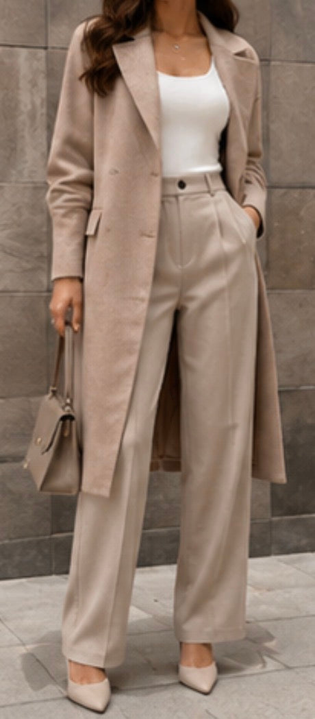 The Harper Tailored High-Waist Trousers