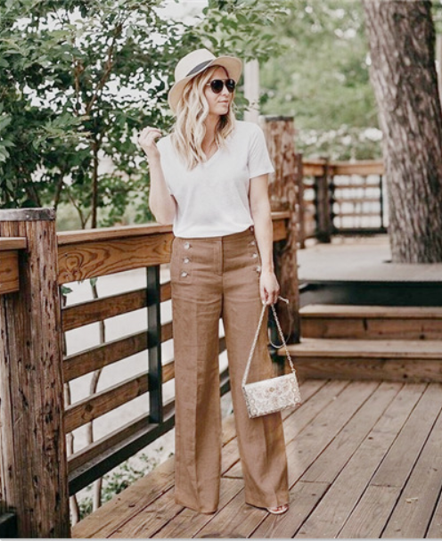 The Kennedy Wide-Leg Trousers