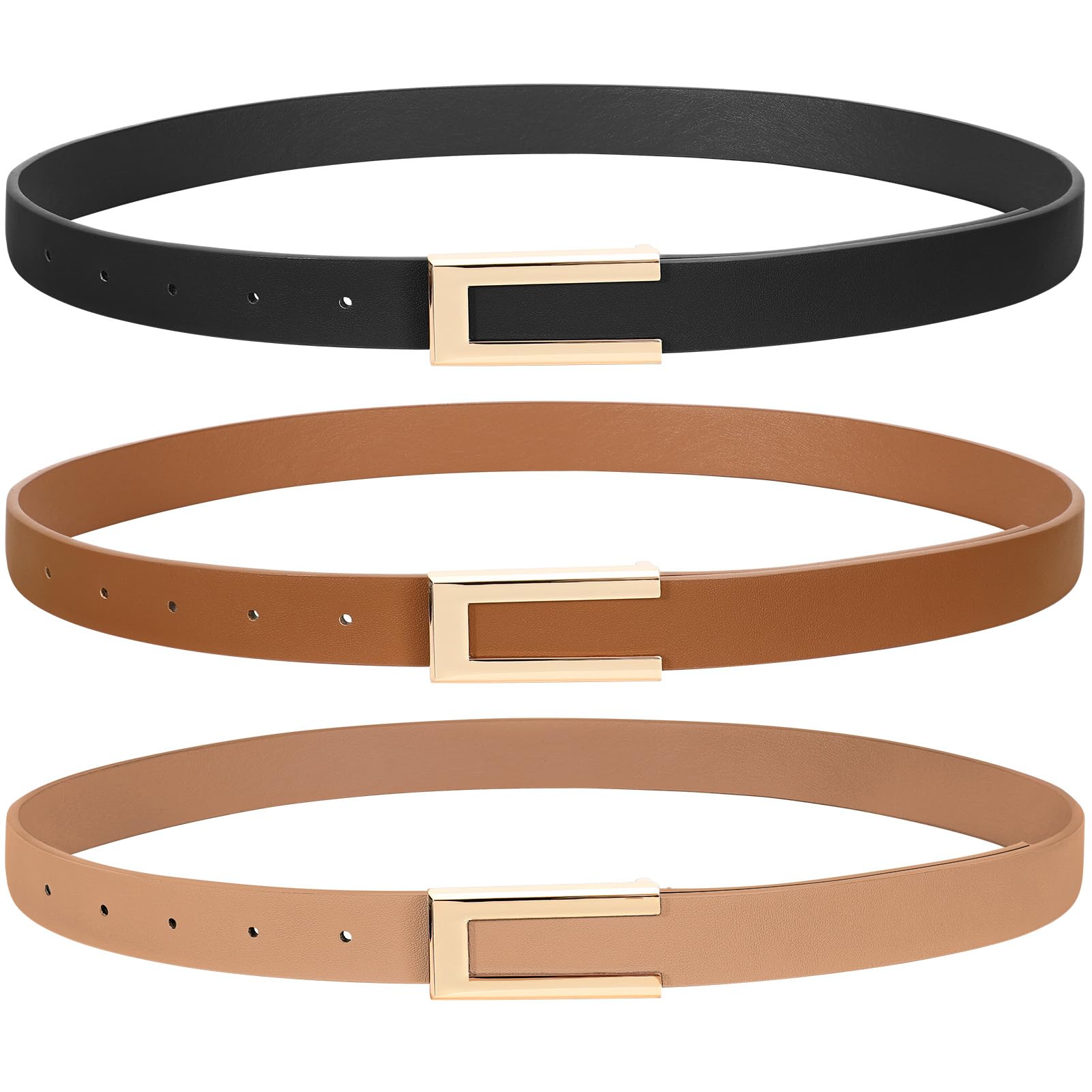 The Essential Leather Belt Set