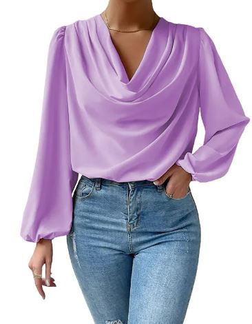 The Grace Draped Blouse