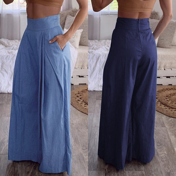 The Sofia Wide-Leg Trousers