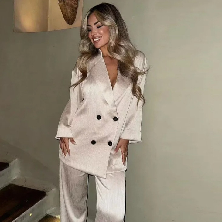 The Capri Linen Suit Set