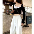 The Camille Wide-Leg Trousers