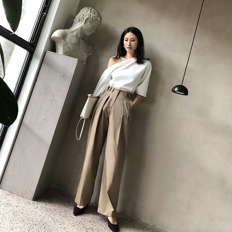 The Camille One-Shoulder Blouse
