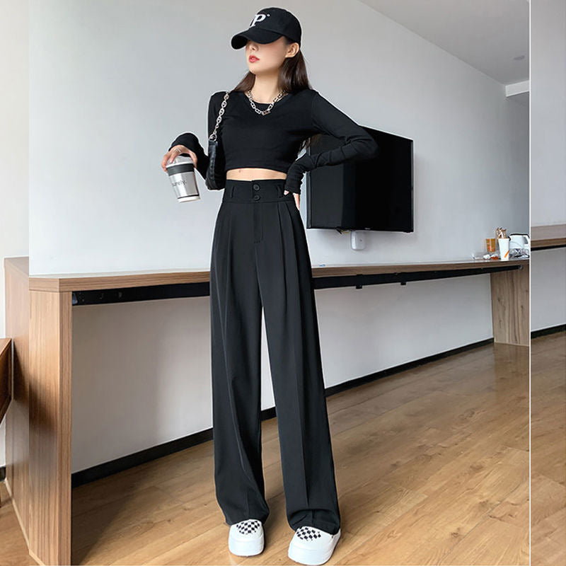 The Camille Wide-Leg Trousers