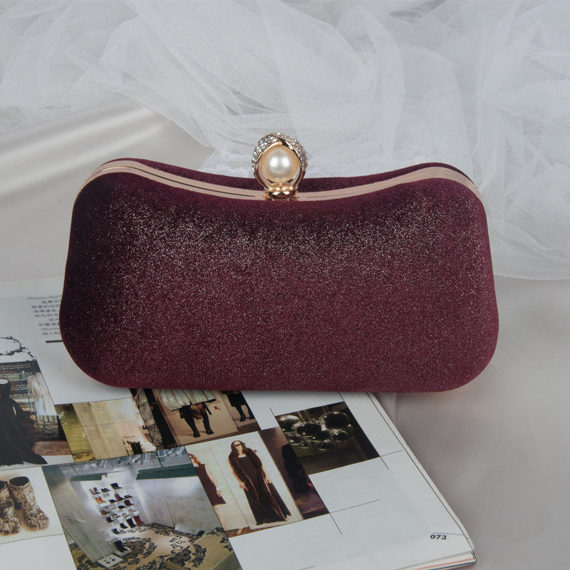 The Vivienne Velvet Clutch