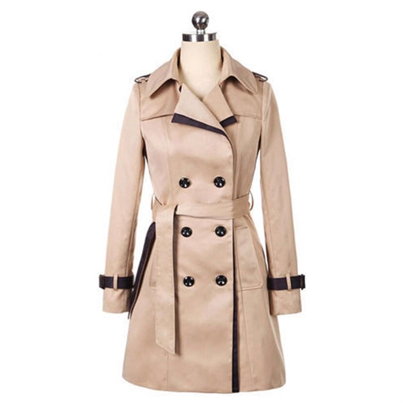 The Chelsea Contrast Trench Coat