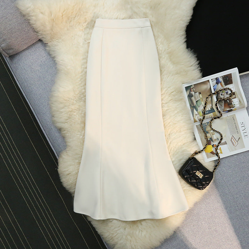 The Vivienne Fishtail Midi Skirt