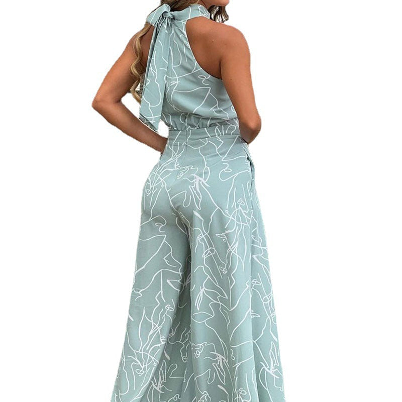 The Sofia Belted Wide-Leg Jumpsuit