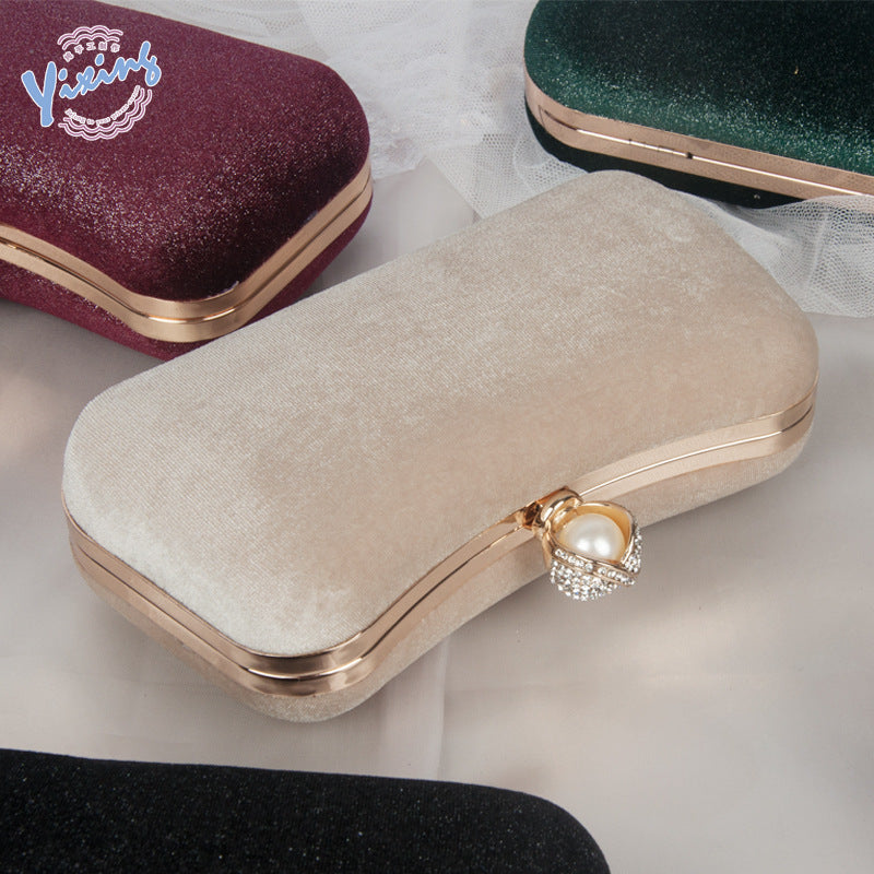 The Vivienne Velvet Clutch