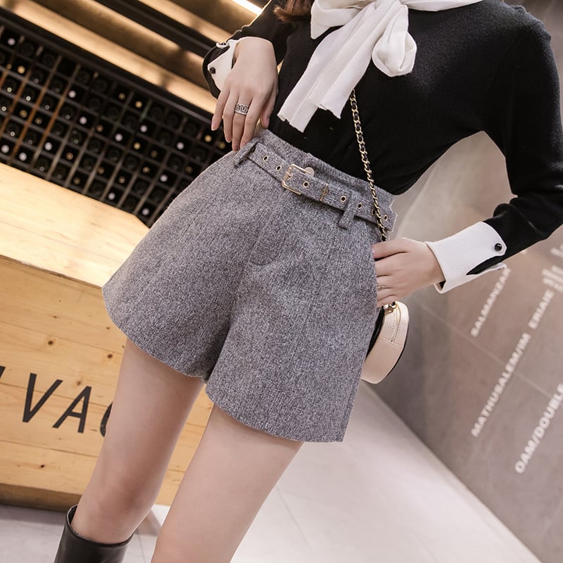 The Charlotte Wool Shorts