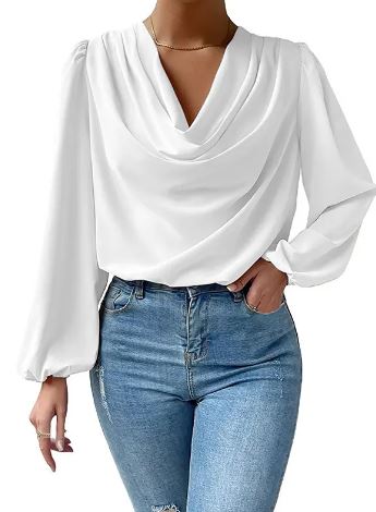 The Grace Draped Blouse