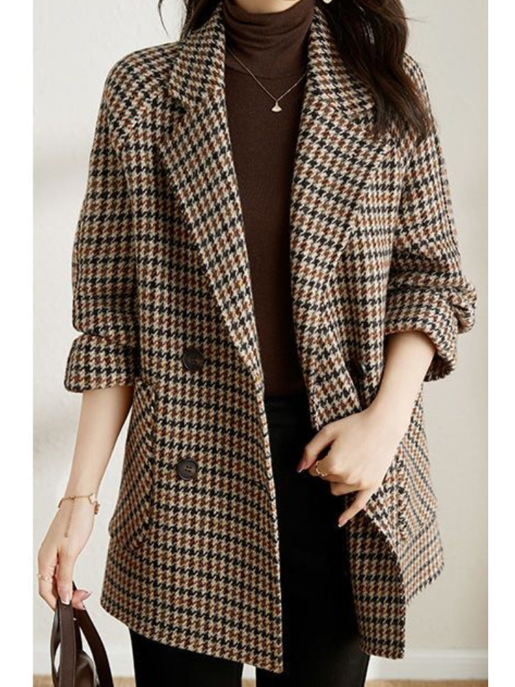 The Kensington Plaid Blazer