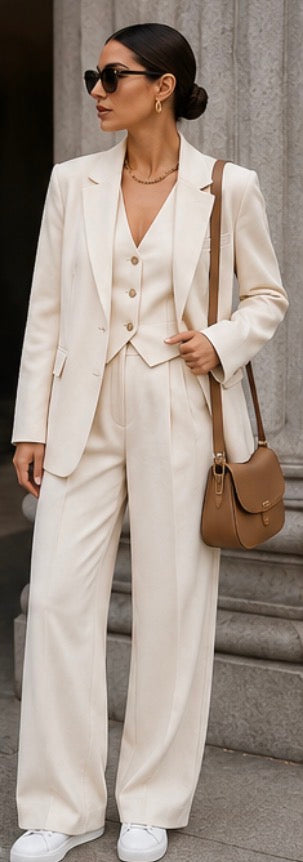 The Monaco Three-Piece Suit Set
