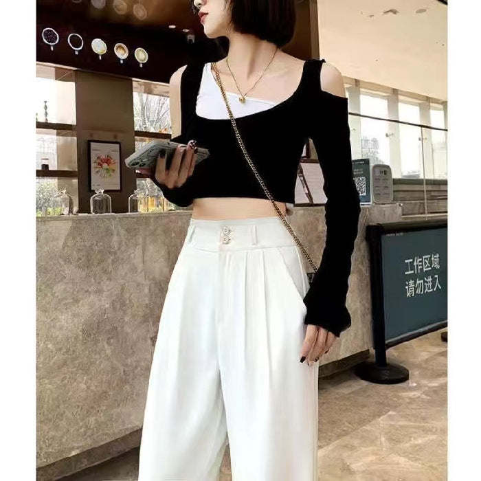 The Camille Wide-Leg Trousers