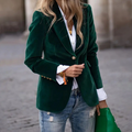 The Velvet Luxe Blazer