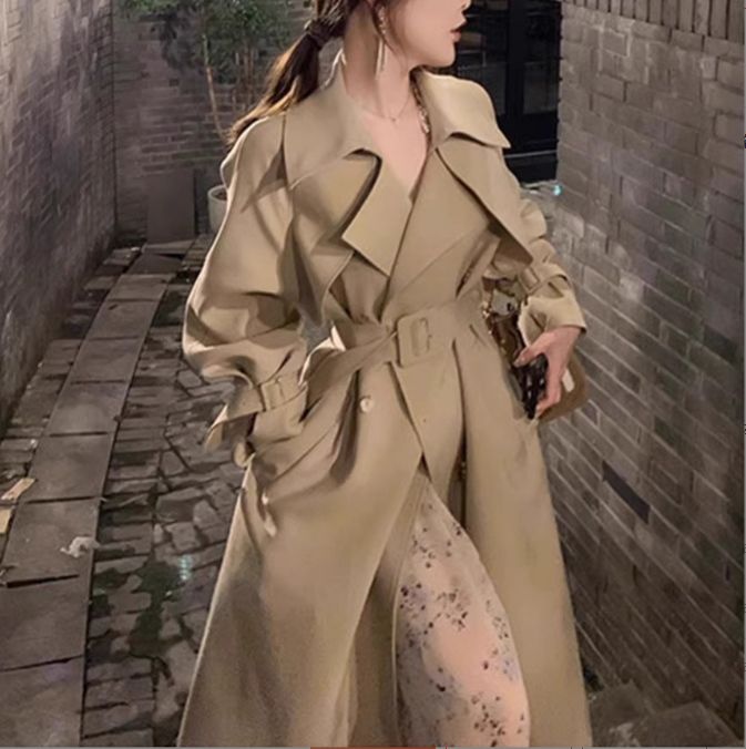 The Kensington Two-Tone Trench Coat