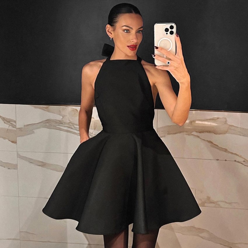 The Audrey Bow Dress