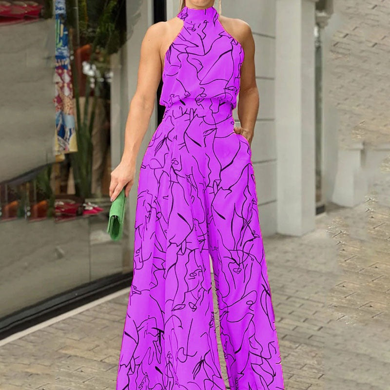 The Sofia Belted Wide-Leg Jumpsuit