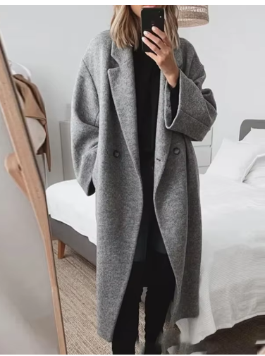 The Madison Oversized Wool Coat