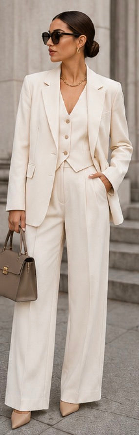 The Monaco Three-Piece Suit Set