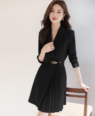 The Isabelle Belted Blazer Dress
