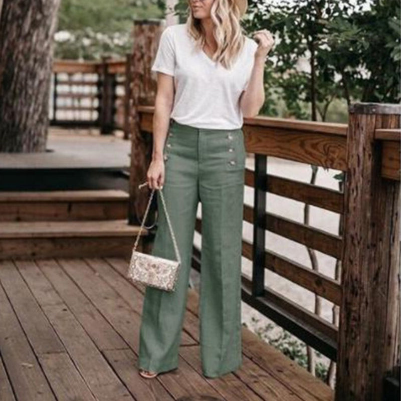 The Kennedy Wide-Leg Trousers