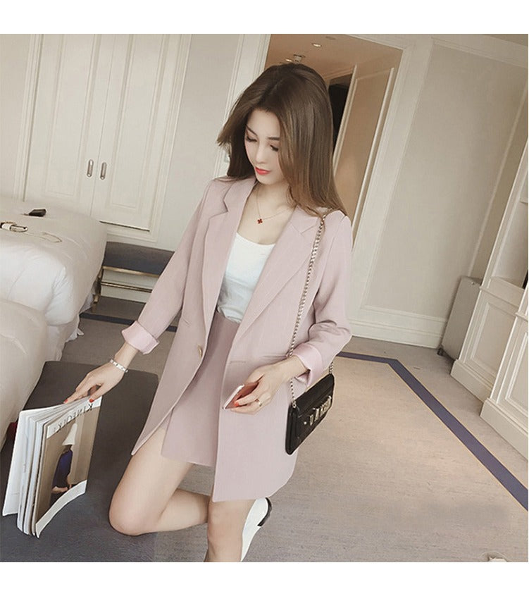 The Charlotte Blazer & Mini Dress Set