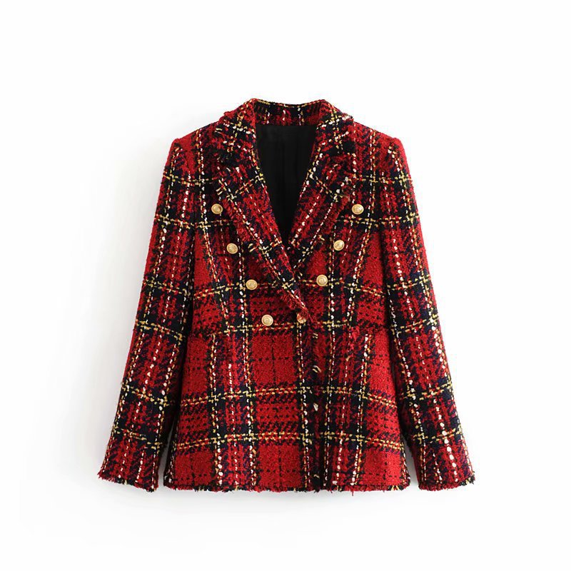 The Charlotte Plaid Blazer