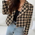 The Monaco Houndstooth Blazer
