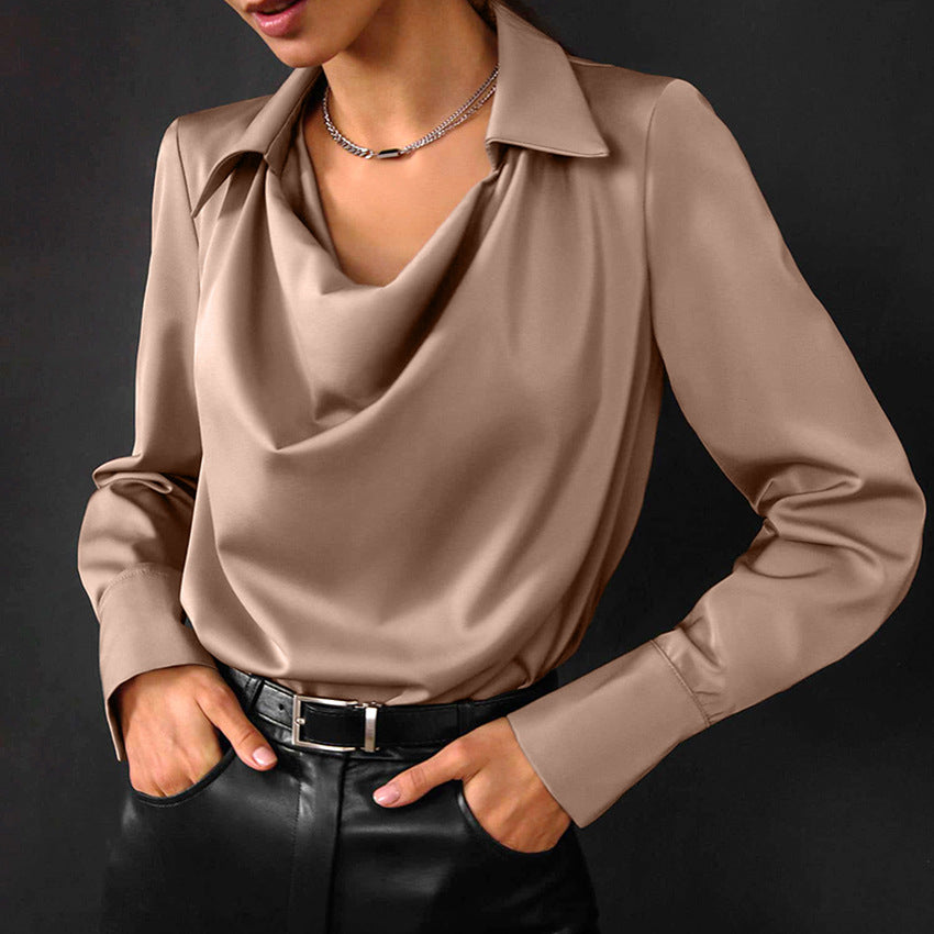 The Vivienne Draped Blouse