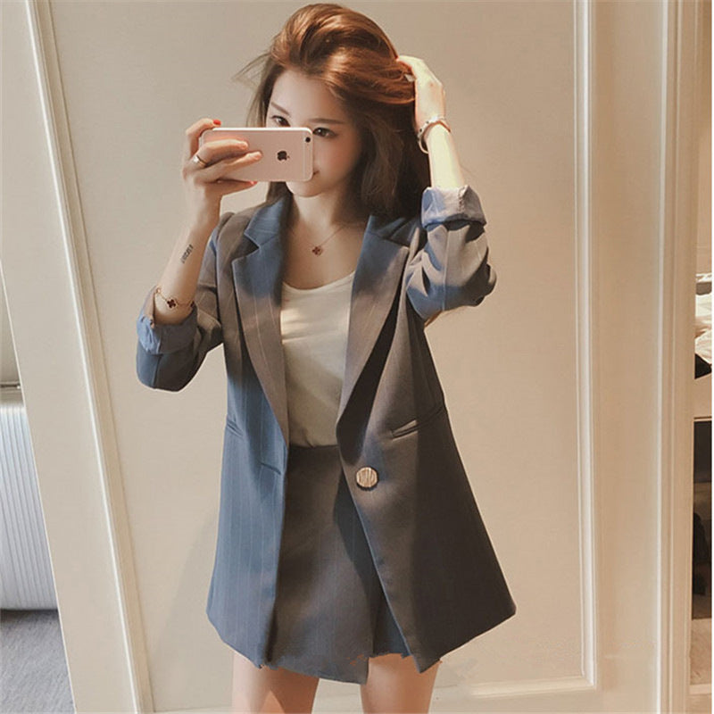 The Charlotte Blazer & Mini Dress Set