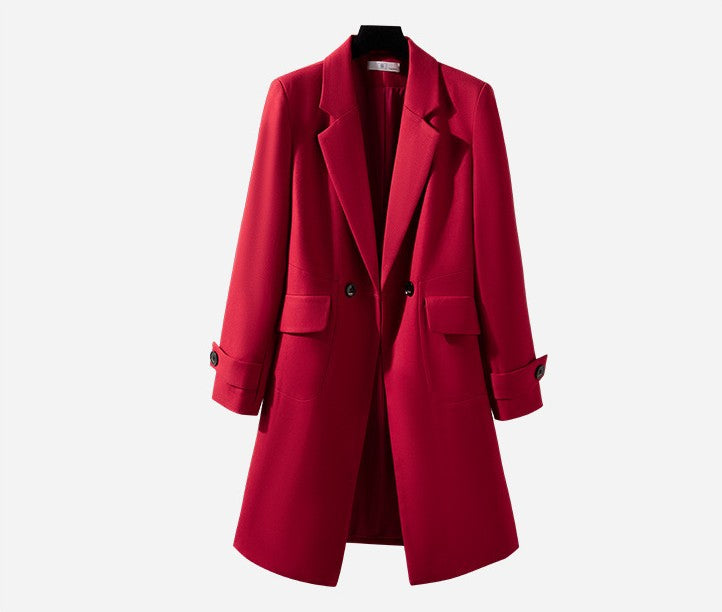 The Executive Longline Blazer Coat