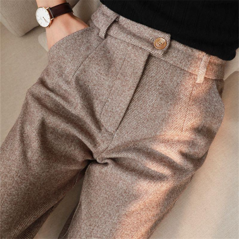The Harper Tailored High-Waist Trousers