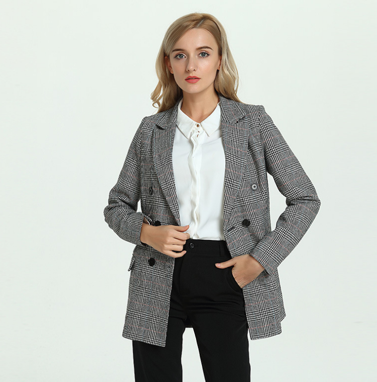 The Victoria Plaid Blazer