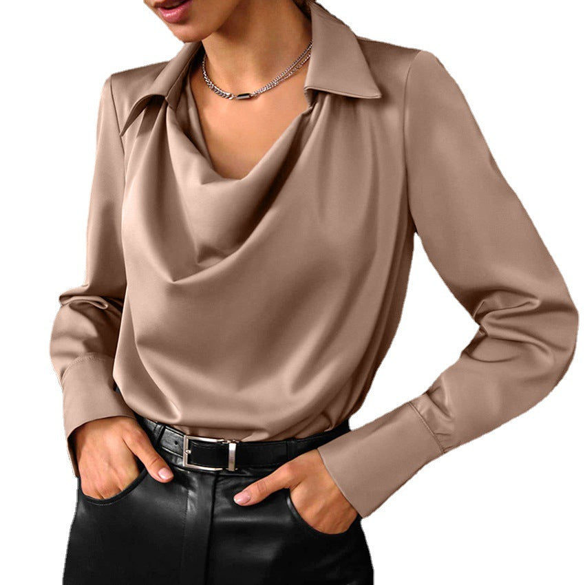The Vivienne Draped Blouse