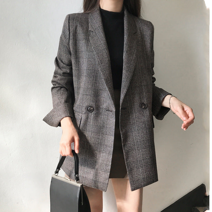 The Chelsea Plaid Blazer