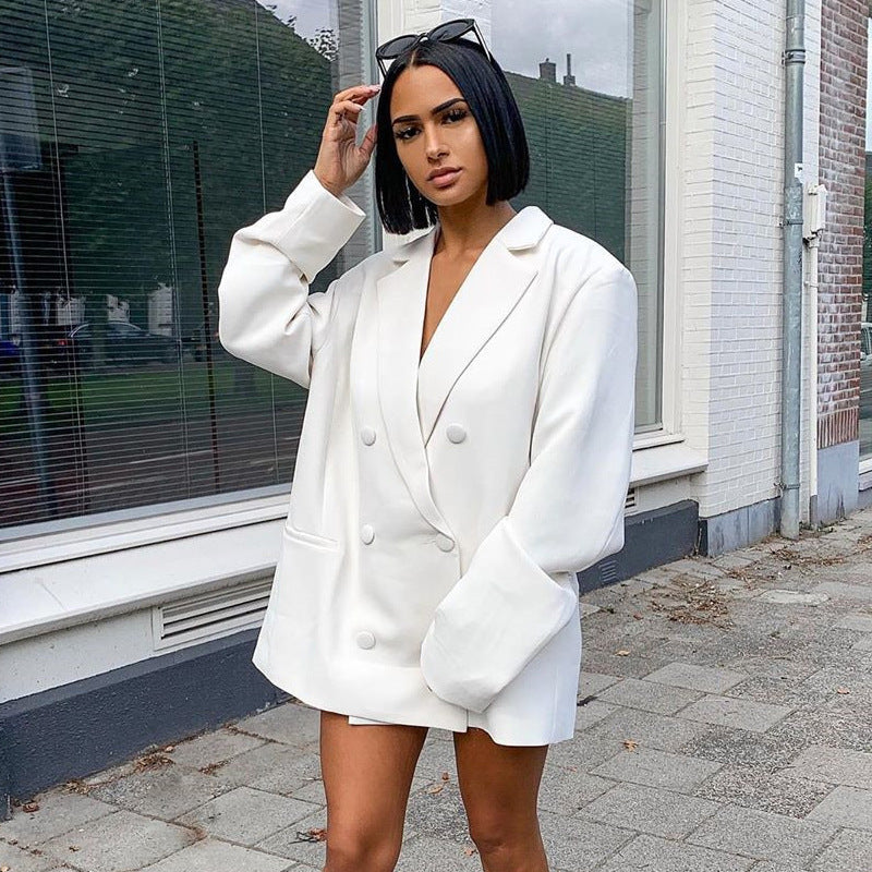 The Harper Double-Breasted Blazer