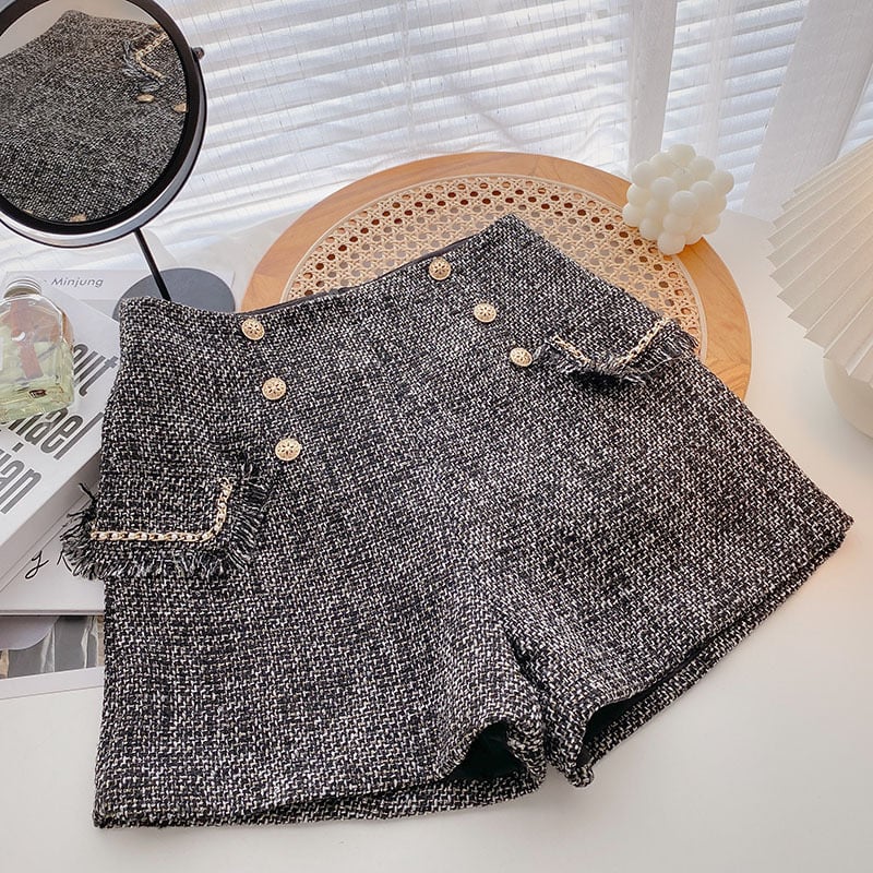 The Monroe Tweed Shorts