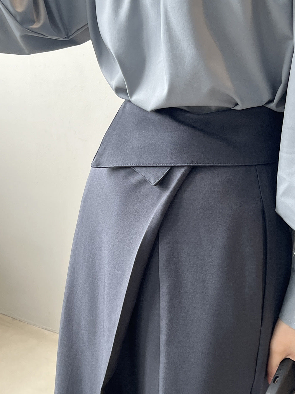 The Sofia Wrap Midi Skirt