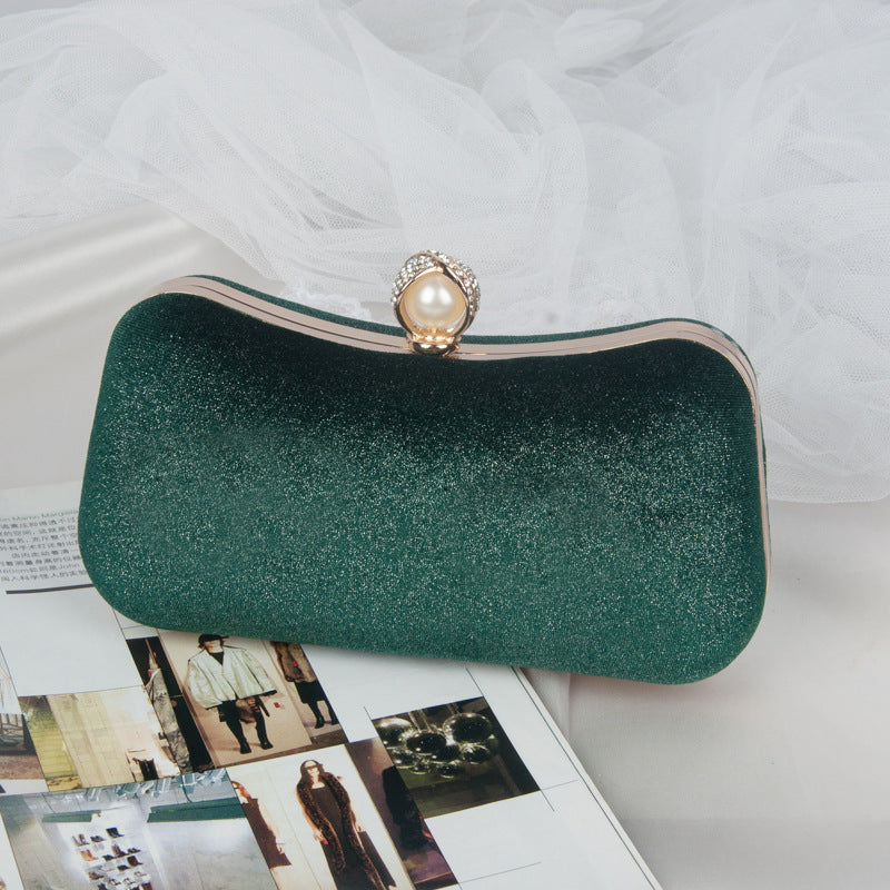 The Vivienne Velvet Clutch