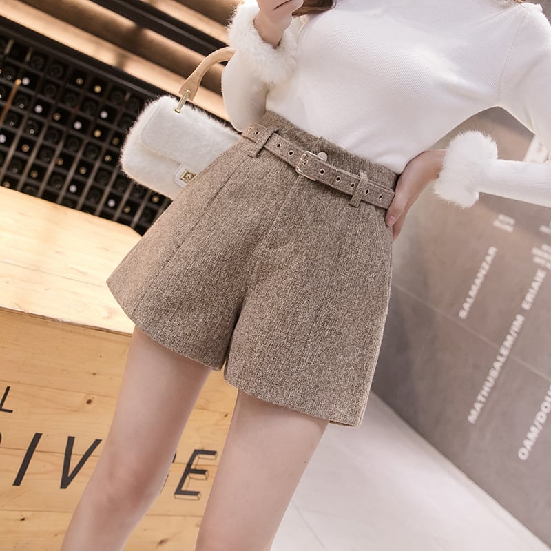 The Charlotte Wool Shorts