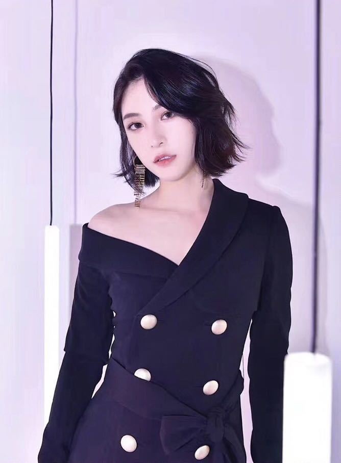 The Sofia One-Shoulder Blazer Dress
