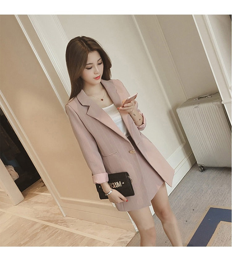 The Charlotte Blazer & Mini Dress Set